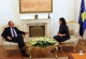 President Jahjaga received the State Secretary of the Hungarian Foreign Affairs Ministry Mr. Zsolt Nemeth